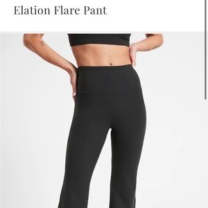 athleta elation flare leggings